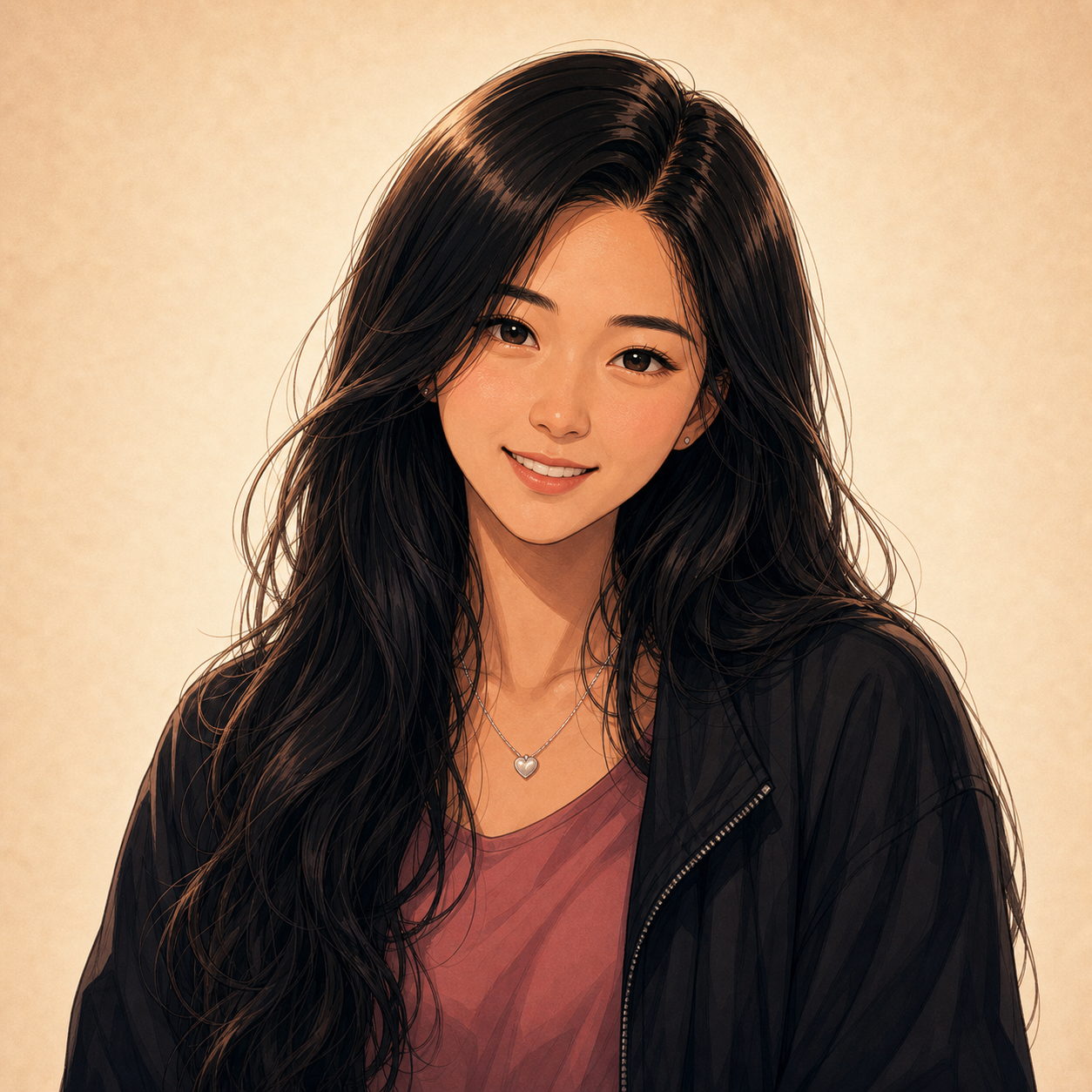 Shemay Lee, also known as Claudia Lee, smiling in a black casual jacket and muted rose top