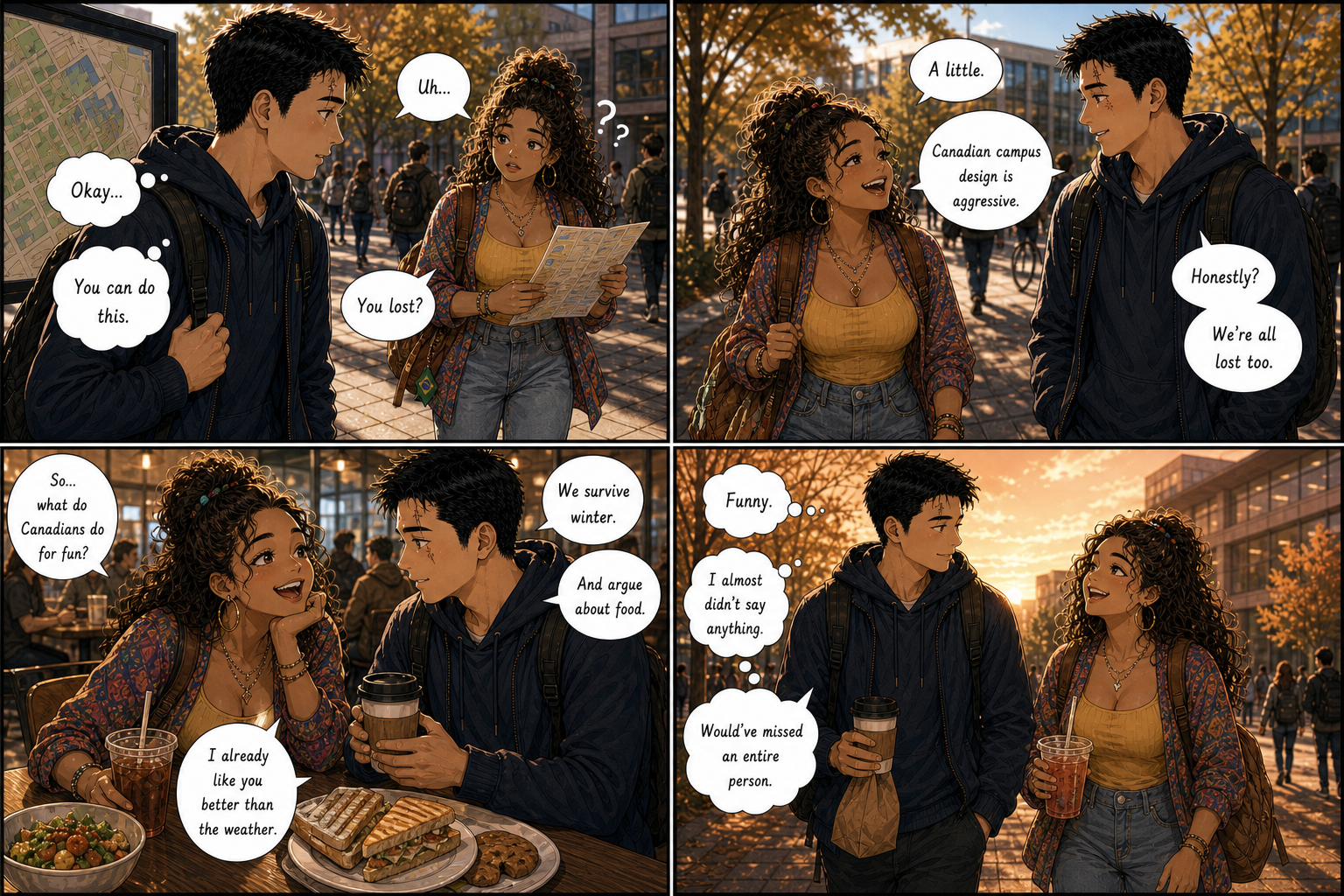 Exchange: Long before Vancouver and long-distance calls, Tony discovered how exciting strangers could be.