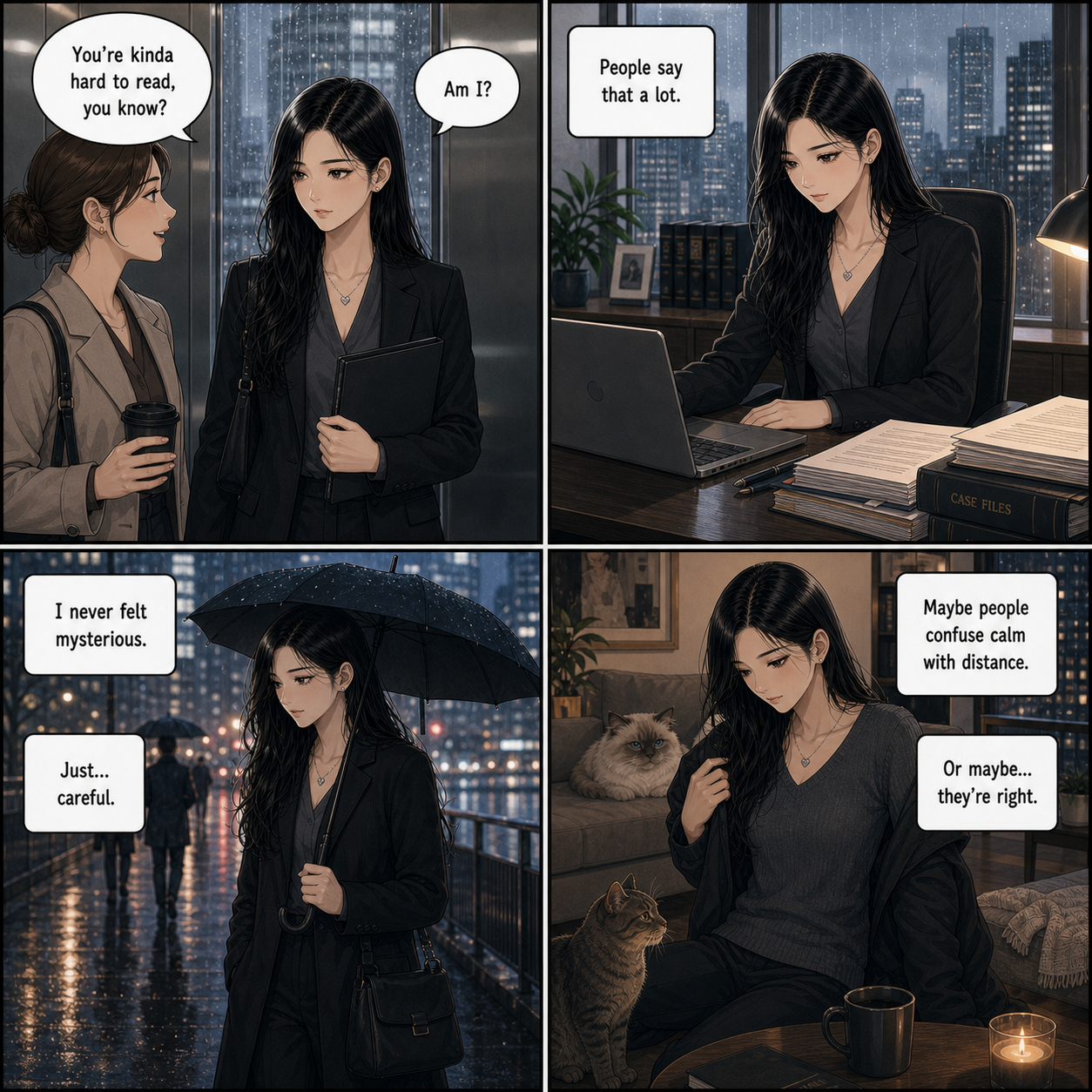 Hard to Read: Shemay Lee is often called mysterious, though she experiences herself as careful.