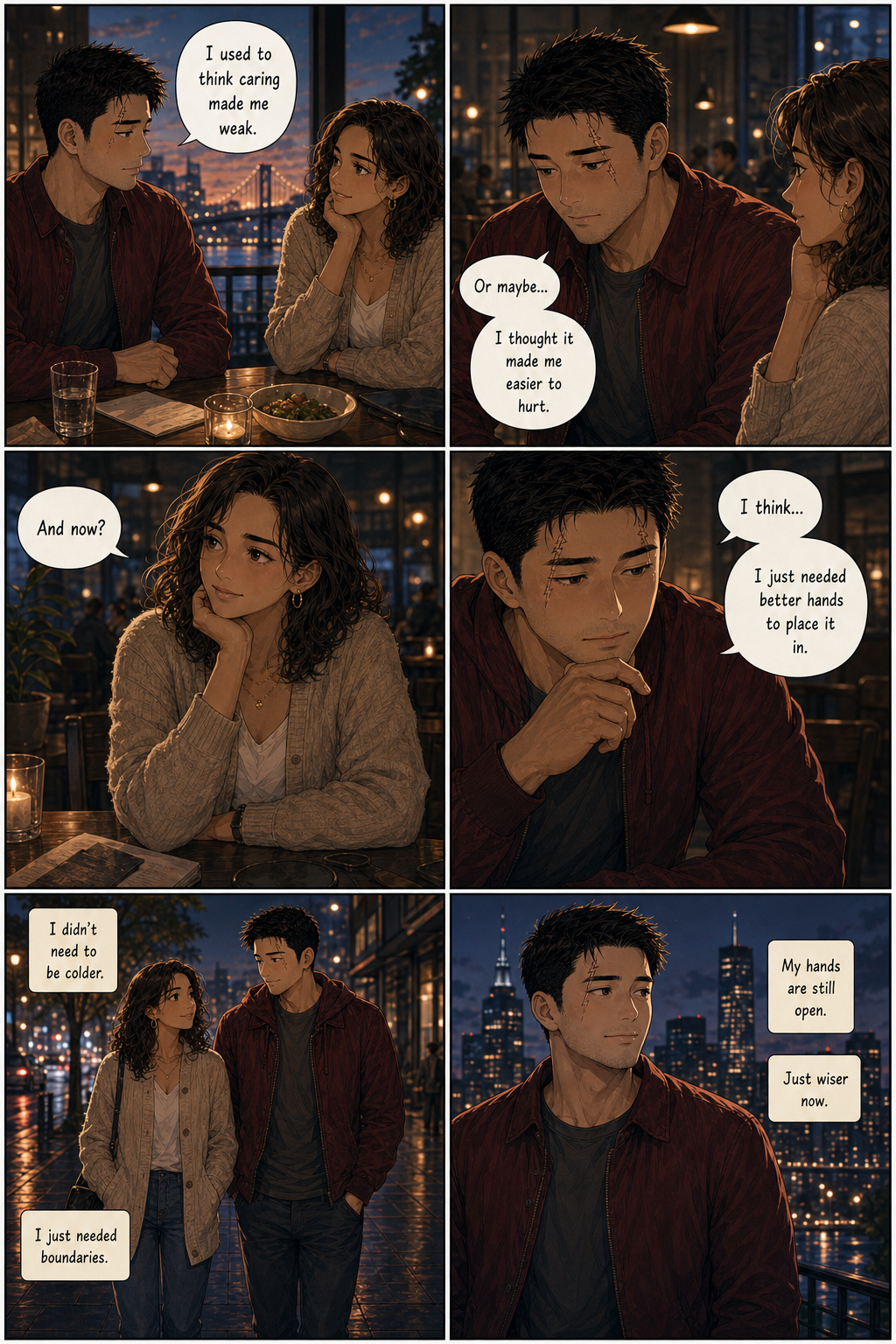 Open Hand: Tony learns that healing means staying soft without abandoning himself.