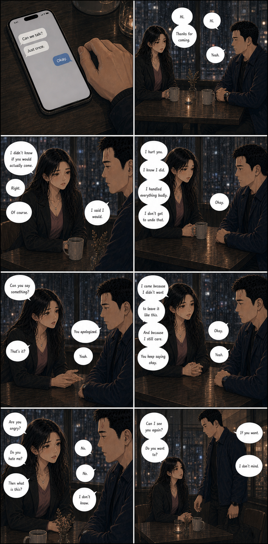 She Came Back: Shemay Lee returns with sincerity, and Tony discovers that politeness is all he has left to give.