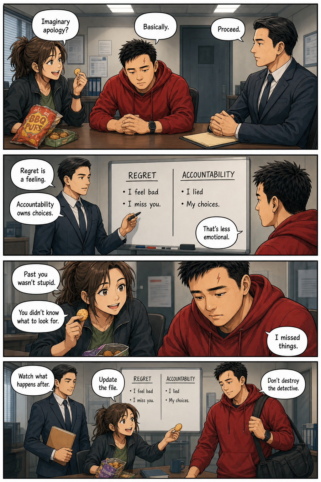 The Apology Test: Tony learns that a powerful apology is not the same thing as accountability.