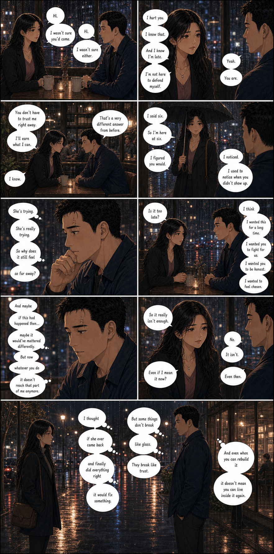 Too Late: Years later, Shemay Lee finally arrives with honesty and consistency, but Tony realizes the love she is trying to repair no longer exists.