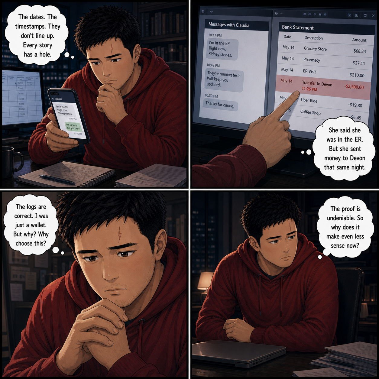 Variable Logic: Tony uses his programming mindset to finally debug the inconsistencies in his life.